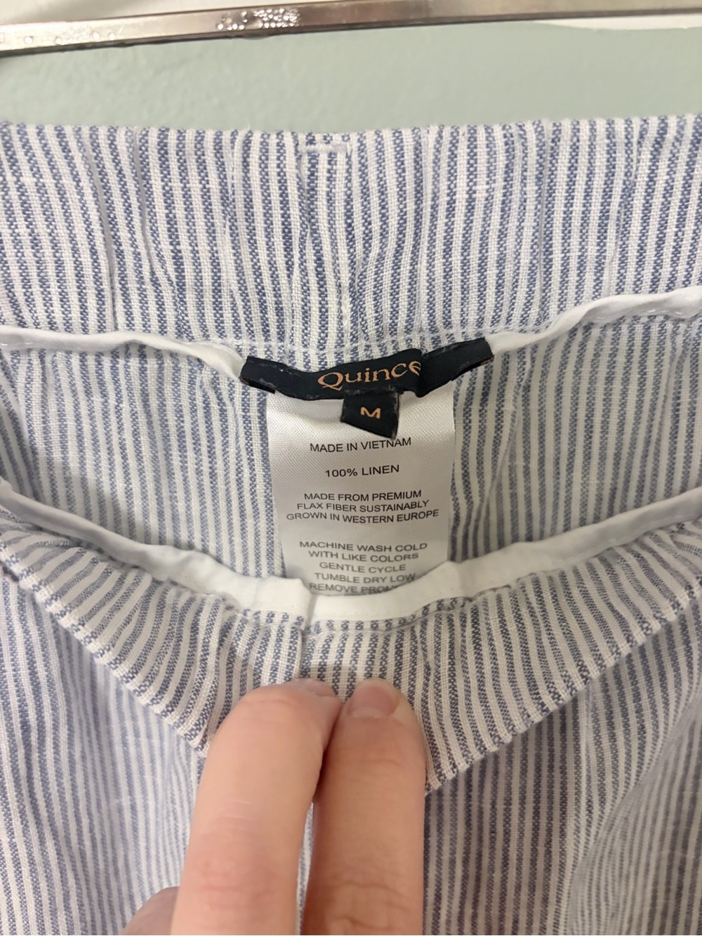 QUINCE 100% Linen Pull-On Pants - Womens Medium - Picture 3 of 6